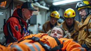 emergency response team training exercise including participants various ages physical abilities preparing realworld scenarios 964851 114053 1