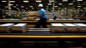 employee struggling keep up with production line speed showcasing physical mental challenges highdemand manufacturing 91497 23380 1