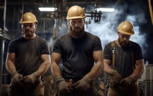 life beneath earth mine worker focused excavation subterranean environment showcasing hard work persistence skill involved mining profession 771426 107664