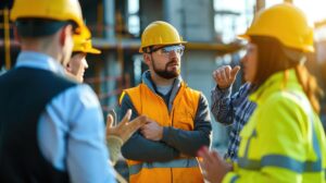 team construction engineers talks managers construction workers construction site 35691 12640 1